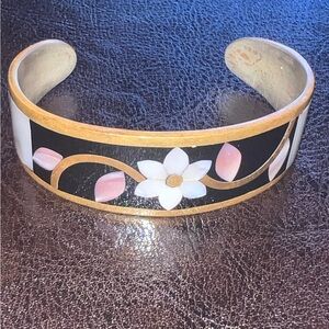 Mexican Alpaca Cuff Bracelet